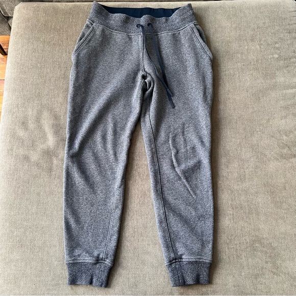 Lululemon Warm Down Joggers Heather Navy 6 - Picture 6 of 9